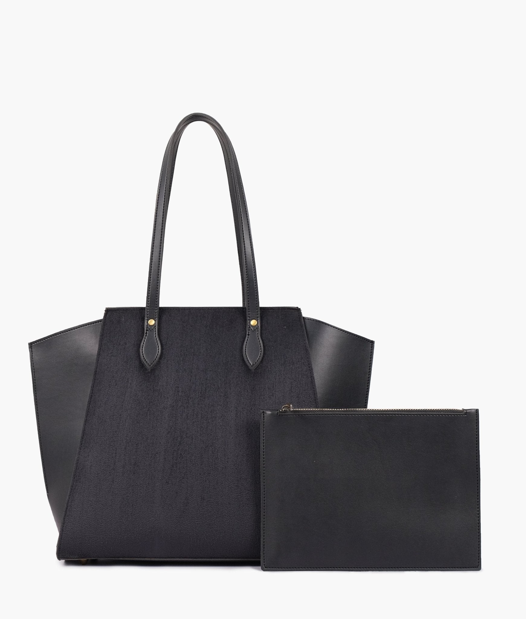 Czargarm Suede Classic Tote Bag With Pouch - Czargarm.com